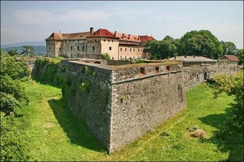 Середньовічний замок в Ужгороді