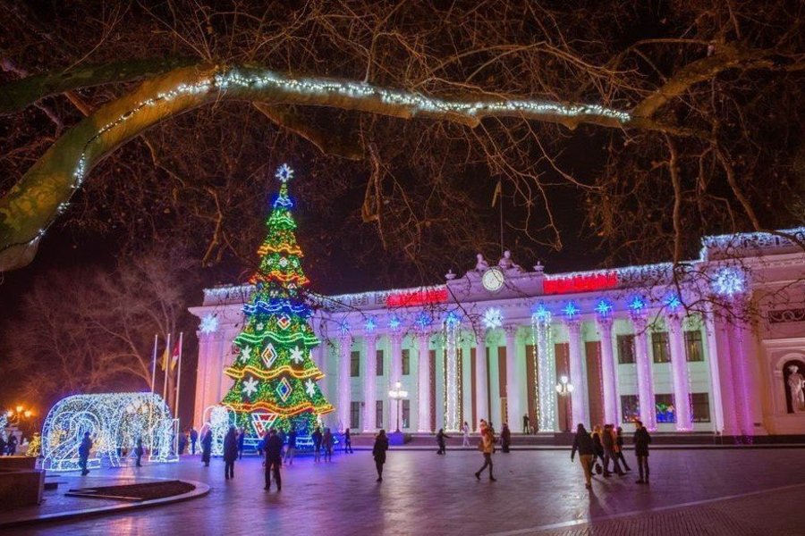 Новогодний кураж в Одессе!