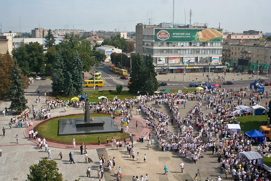 Луцьк. Тунель кохання.