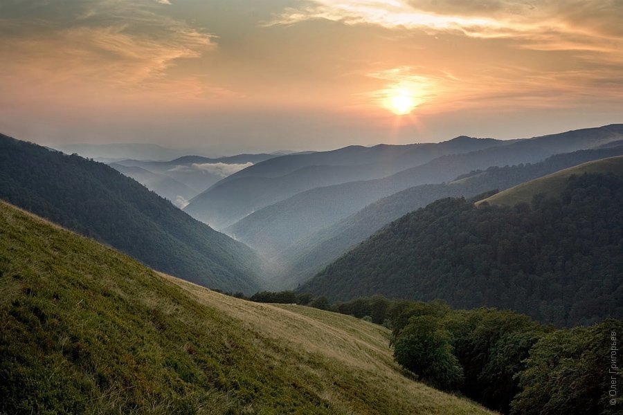 Гори та полонини Закарпаття. Виноградів, Хуст та Шаян.