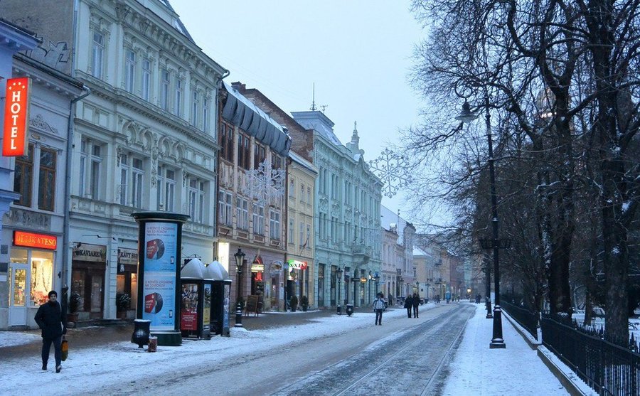 Різдвянне Закарпаття. Замки Ужгорода та Словаччина