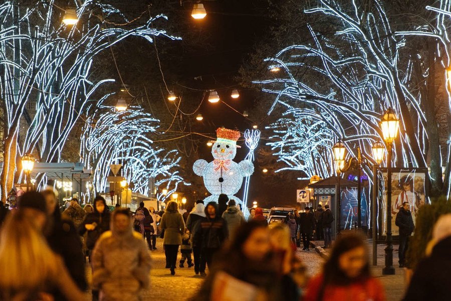 Новогодний кураж в Одессе!